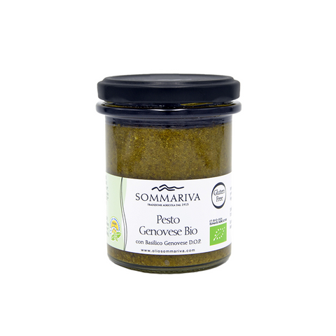 Organic Pesto Genovese with PDO Genovese Basil  180g