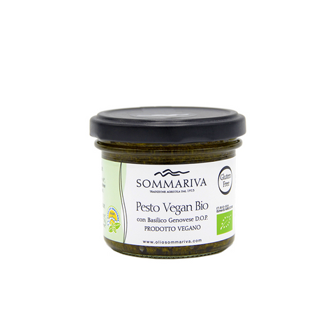 Organic Vegan Pesto with PDO Genovese Basil 100g