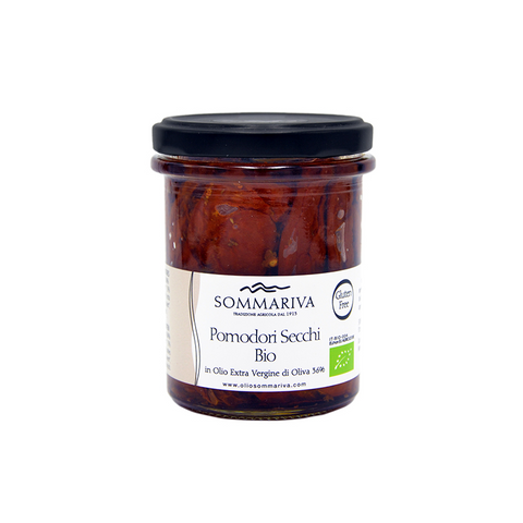 Organic Sun Dried Tomatoes in Extra Virgin Olive Oil 190g