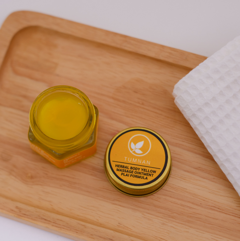 TUMNAN HERBAL YELLOW BODY MASSAGE OINTMENT