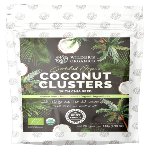 COCONUT CLUSTERS WITH CHIA SEED