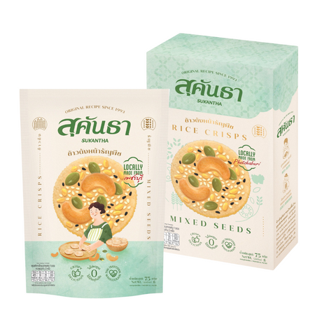 SUKANTHA RICE CRISPS - MIXED SEED