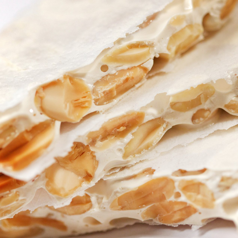 Organic Hard Almond Nougat Alicante