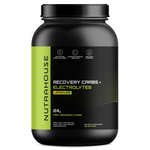 NUTRAHOUSE Recovery Carbs + Electrolytes | Fast Fuel & Hydration