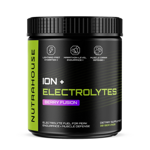 NUTRAHOUSE ION+ Electrolytes | Peak Hydration & Endurance