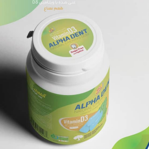 Alpha Dent Natural Vitamin D3 Gum