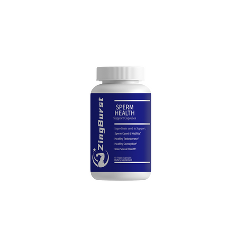 ZingBurst SPERM HEALTH Male Health Supplement Capsules