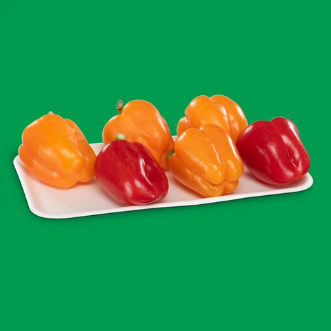 Green & Biodegradable Pepper Tray