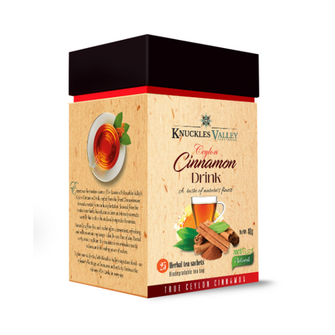 Pure Ceylon Cinnamon drink – 25 Luxury Tea Bags
