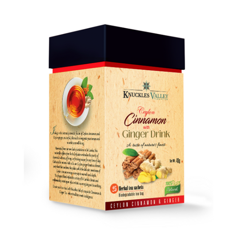 Ceylon Cinnamon with Ginger – 25 Luxury Tea Bags
