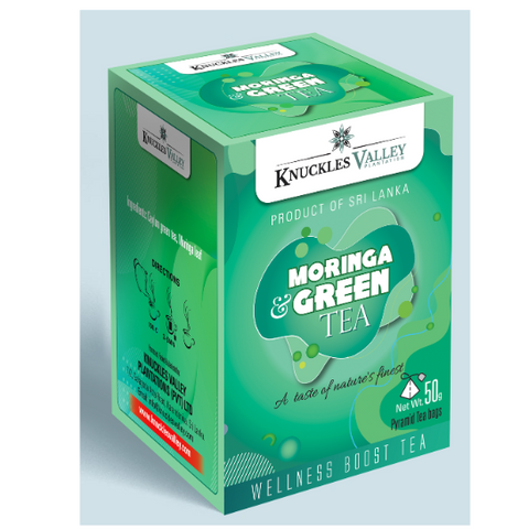 Ceylon Moringa Green tea – 25 Pyramid Bags