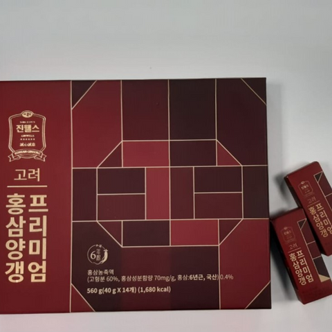 Korean red ginseng bean jelly premium