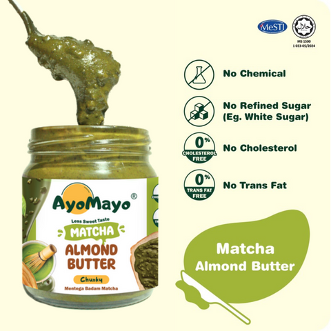 AYOMAYO Matcha Almond Butter