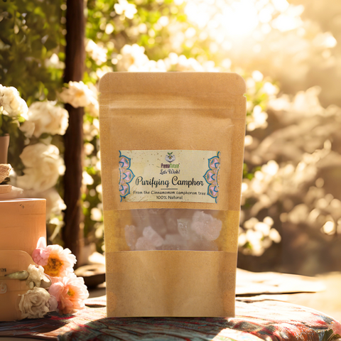 Natural Camphor Crystals