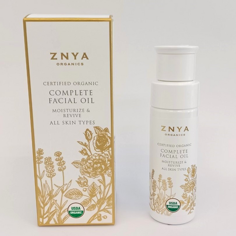 Znya Organics - USDA Organic Complete Facial Oil (25 ml.)