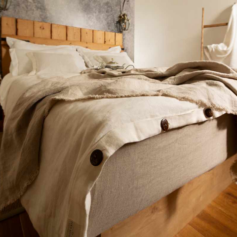 FEK duvet cover, 100% linen, 220x240 cm, Queen bed