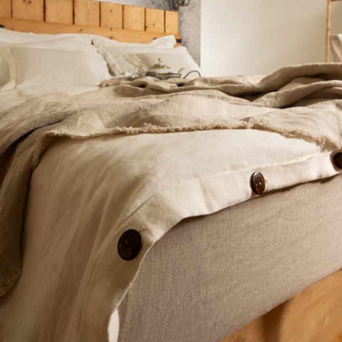 FEK duvet cover, 100% linen,  240x240 cm, King size bed