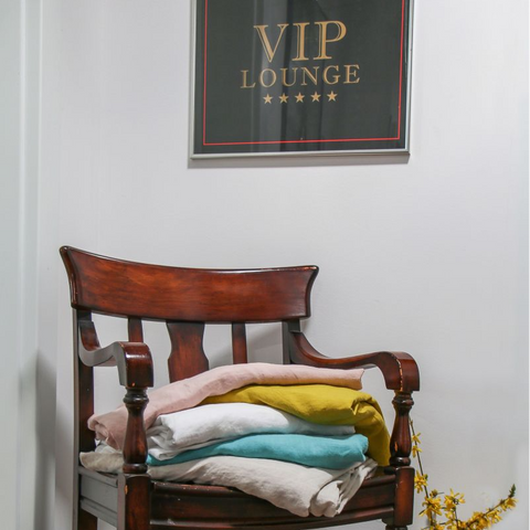 FEK fitted sheet, 100% linen, 90x190x30/90x190x40, single/twin bed