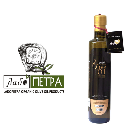 LADOPETRA Organic Early Harvest Extra Virgin Olive Oil