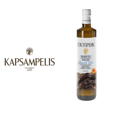 ENTÔPION Organic PDO Extra irgin Olive Oil
