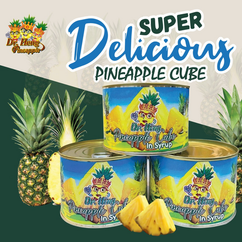 DR HENG PINEAPPLE CUBE IN SYRUP