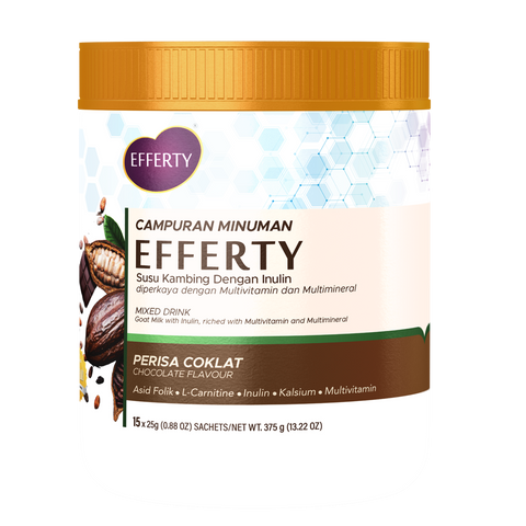 Nutritional powder milk drink for fertility (chocolate flavour)