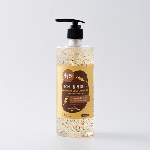 Hug - Hom-Nin Rice Scrub Moisturizing Shower Gel (500 ml)