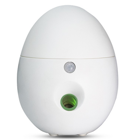 AIRBURST: A wireless, motion activated waterless aromatherapy and fragrance diffuser. Patented technology