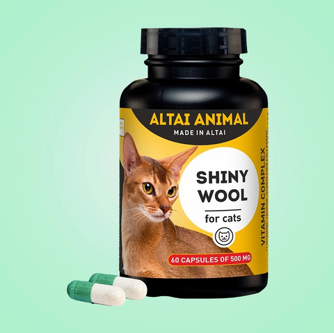 Shiny fur For cats