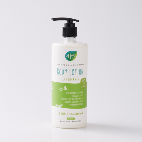 Hug - Lemongrass Body Lotion with Thai Organic Lemongrass (500 ml)