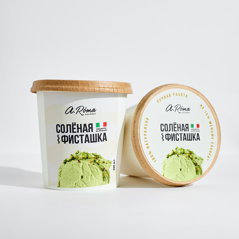 ARÓMA GOURMET / Creamy ice cream SALTED PISTACHIO