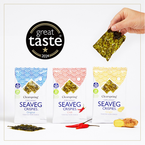 Clearspring Organic Seaveg Crispies