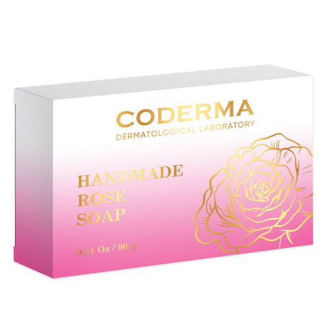 CODERMA ALL-NATURAL HANDMADE SOAP ROSE