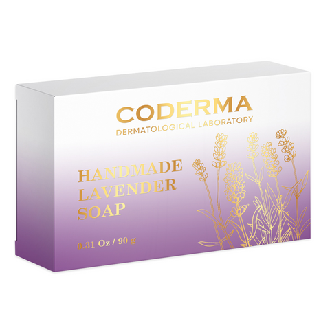 CODERMA ALL-NATURAL HANDMADE SOAP  LAVENDER