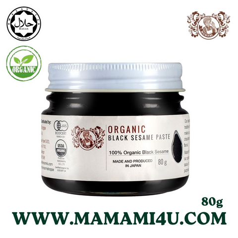 Mamami Organic Black Sesame Paste (80g)