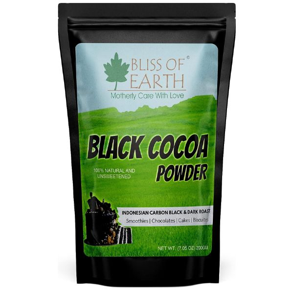 Bliss of Earth Carbon Black Cocoa Powder 200 GM – Arabian Organics