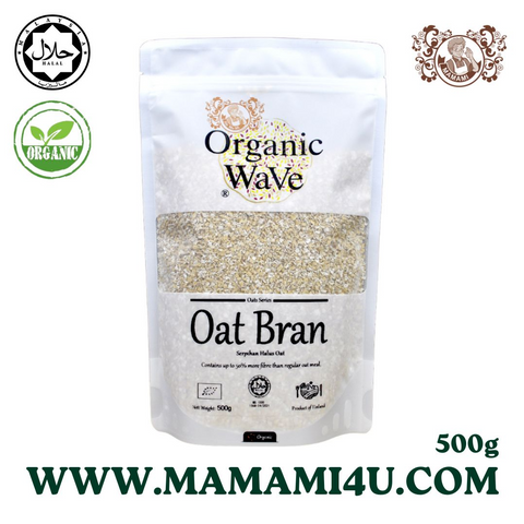 Mamami Organic Wave Oat Bran (500g)