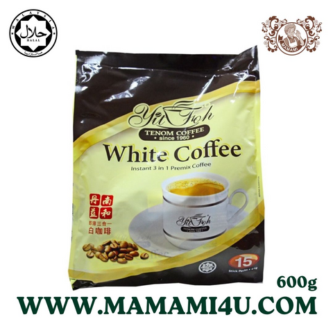 Yit Foh Tenom Coffee - White Coffee Instant 3 in 1 (600g)