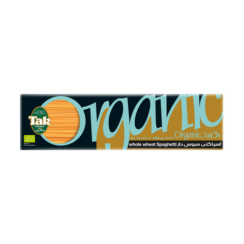 ORGANIC SPAGHETTI (Whole Wheat) - 500GR