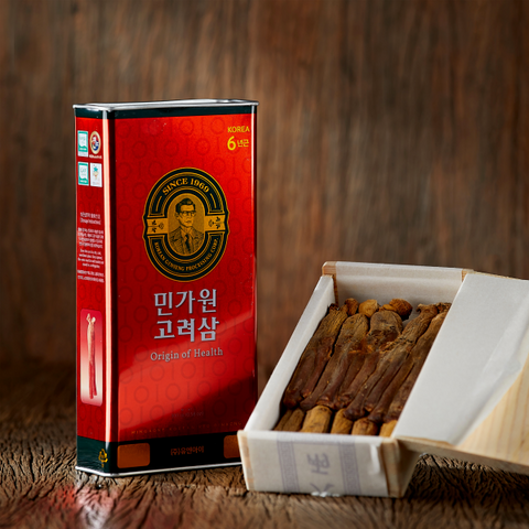 KOREAN RED GINSENG 6 YEARS GOOD GRADE 150ROOTS 300G