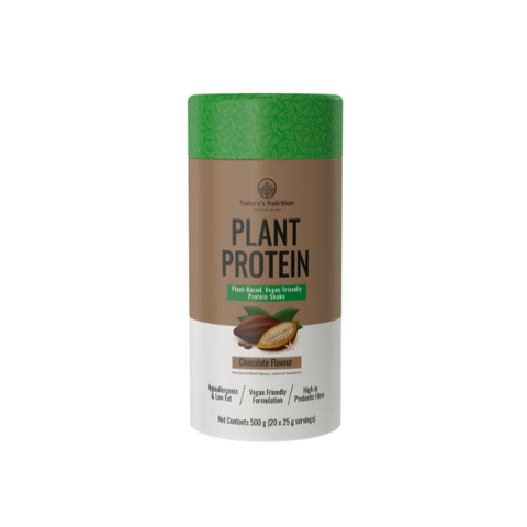 Nature's Nutrition Plant Protein, Chocolate 500 g