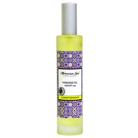 MASSAGE OIL WITH LAVENDER ESSENTIAL OIL 100ml