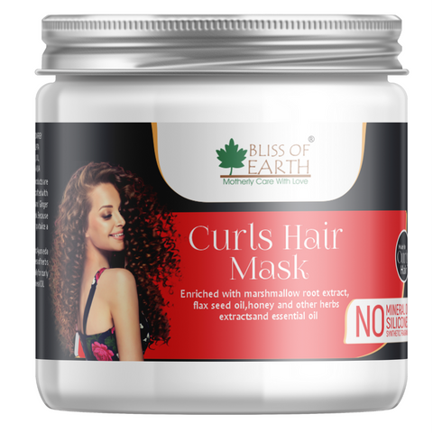 Bliss of earth Curls Hair mask 200ml