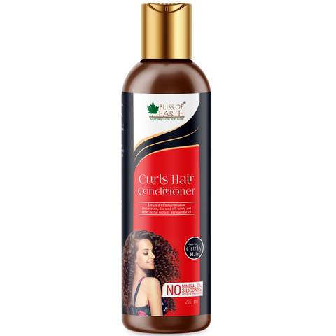 Bliss of earth Curls Hair Conditioner 200ml