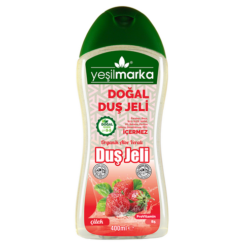 Yeşilmarka Natural Shower Geli - Strawberry