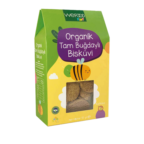 Wefood Kids Organic Whole Wheat Biscuit 55 gr