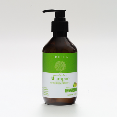 Sulfate Free Shampoo with Ginger & Lime Essential Oil 320ml