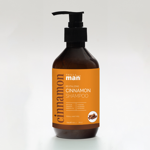 Frella Man - Sulfate Free Shampoo with Cinnamon Essential Oil 320ml