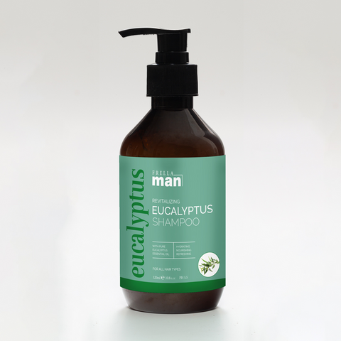 Frella Man - Sulfate Free Shampoo with Eucalyptus Essential Oil 320ml