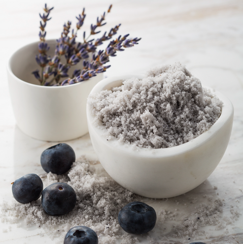 Organic Velvety Purple Bath Salt